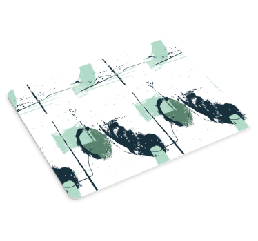 Mouse pad textura formas de salpicaduras abstractas - TenVinilo