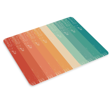 Mouse pad textura degradado a rayas colorido - TenVinilo