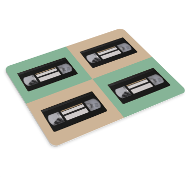 Mouse pad original cintas de video retro - TenVinilo