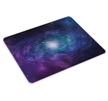 Mouse pad original motivo de remolino galáctico - TenVinilo
