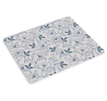 Mouse pad textura emblema torbellino botánico - TenVinilo
