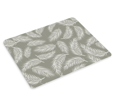Mouse pad textura elemento inspirado en follaje - TenVinilo