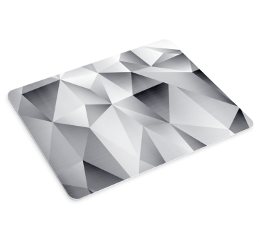 Mouse pad textura superficie monocromática geométrica - TenVinilo