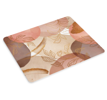 Mouse pad textura elemento hoja elegante - TenVinilo