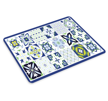 Mouse pad textura patrones de azulejos coloridos - TenVinilo