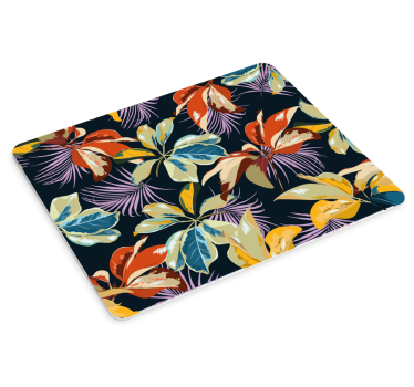 Mouse pad textura motivo floral tropical - TenVinilo