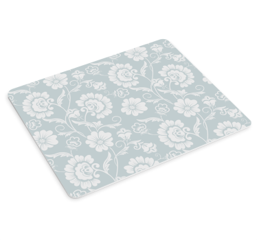 Mouse pad textura patrón floral elegante - TenVinilo