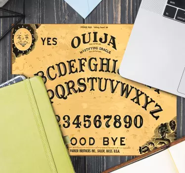 Alfombrilla para ratón Halloween tabla de ouija - TenVinilo