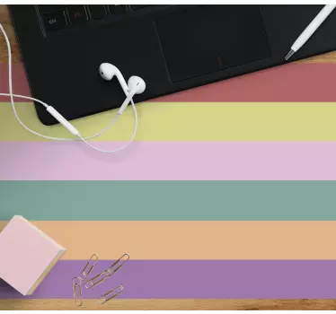 Alfombrillas de ratón originales Arcoiris pastel - TenVinilo