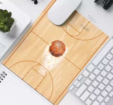 Alfombrillas de ratón original campo baloncesto - TenVinilo