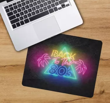 Mouse pad frases estética retro neón - TenVinilo