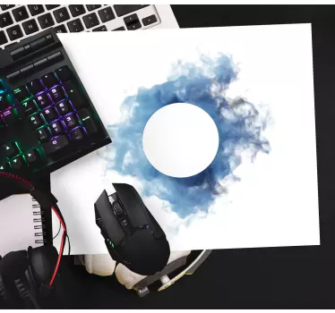 Mouse pad original humo azul enrollado - TenVinilo