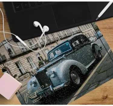Mouse pad original instantánea de automóvil vintage - TenVinilo