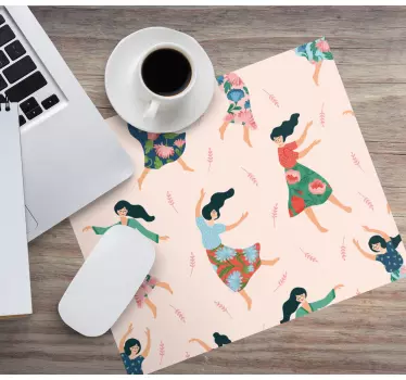 Mouse pad original mujeres bailarinas fantásticas - TenVinilo