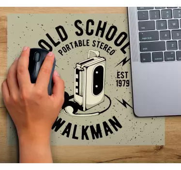 Mouse pad original walkman estéreo vintage - TenVinilo