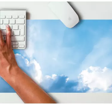 Mouse pad textura cielo y nubes - TenVinilo