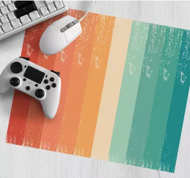 Mouse pad textura degradado a rayas colorido - TenVinilo