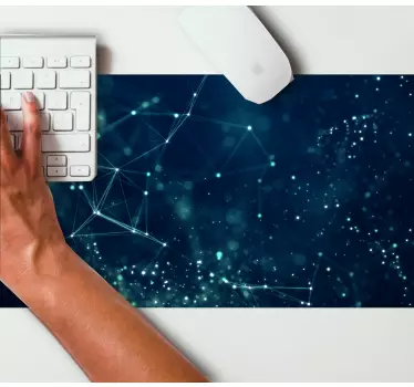 Mouse pad textura diseño inspirado en tecnología - TenVinilo