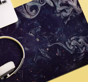 Mouse pad textura elegante con remolinos - TenVinilo
