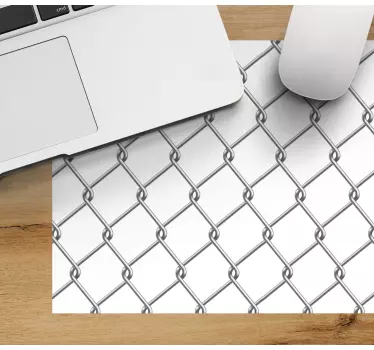 Mouse pad textura eslabones entrelazados - TenVinilo