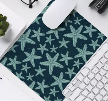 Mouse pad textura estampado de estrellas de mar - TenVinilo