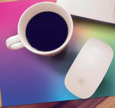 Mouse pad textura estilo gradiente colorido - TenVinilo