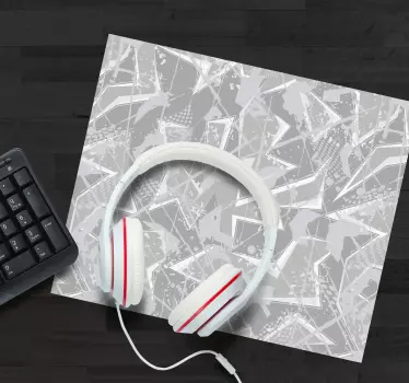 Mouse pad textura figuras geométricas abstractas - TenVinilo