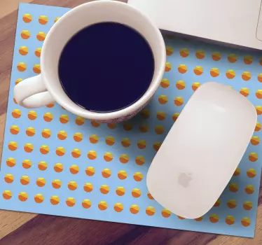 Mouse pad textura lunares brillantes - TenVinilo