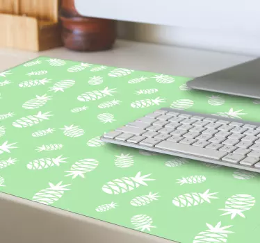 Mouse pad textura patrón de piñas - TenVinilo