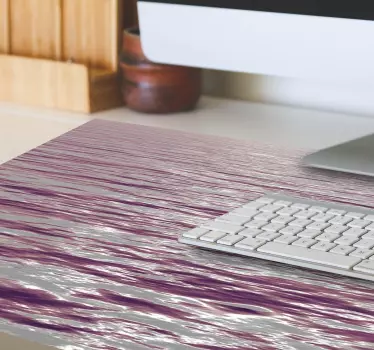 Mouse pad textura superficie púrpura ondulada - TenVinilo