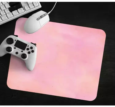 Mouse pad textura superficie rosa suave - TenVinilo