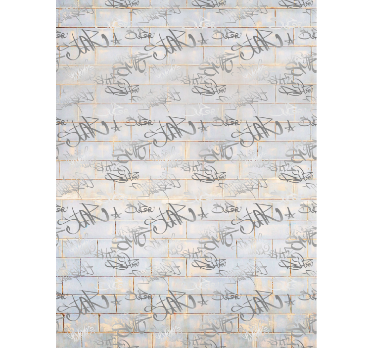 Cortina roller original graffiti gris - TenVinilo