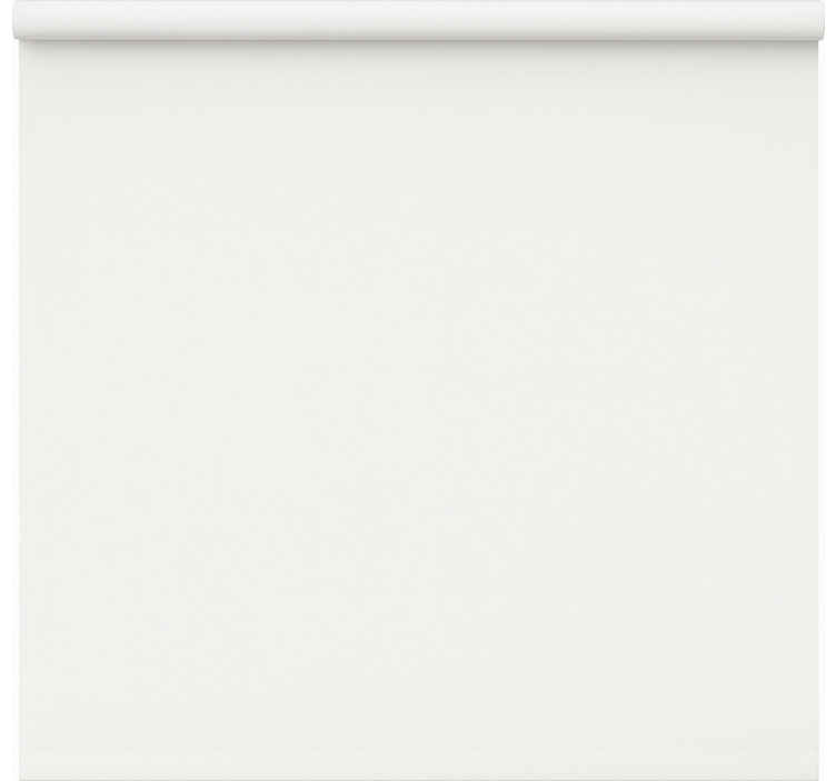 Cortina roller moderno blanco crema liso - TenVinilo