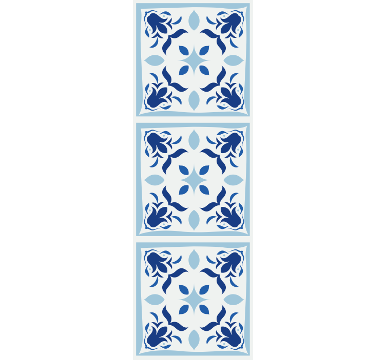 Cortina roller cocina azulejos típicos portugueses - TenVinilo