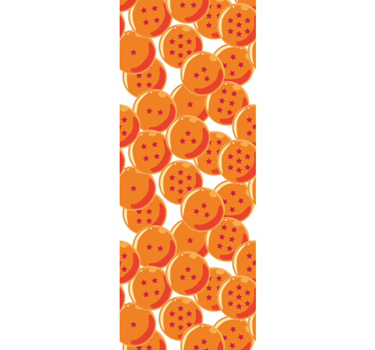 Cortina roller infantil bolas de dragón - TenVinilo