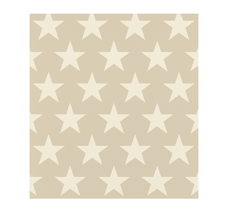 Cortina roller juvenil patrón estrellas beige - TenVinilo