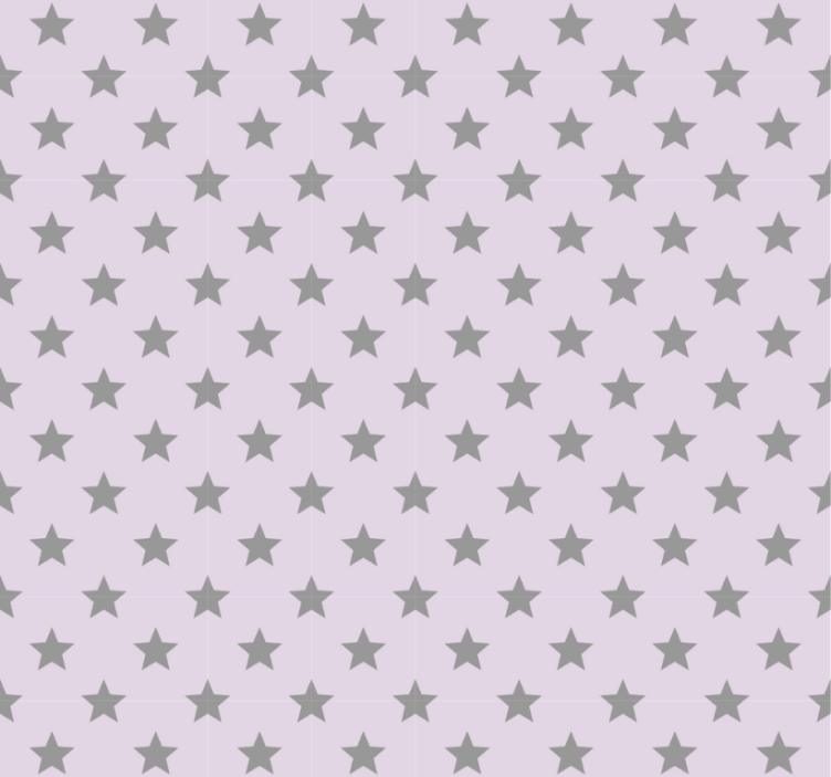 Cortina roller juvenil estrellas grises fondo rosa - TenVinilo