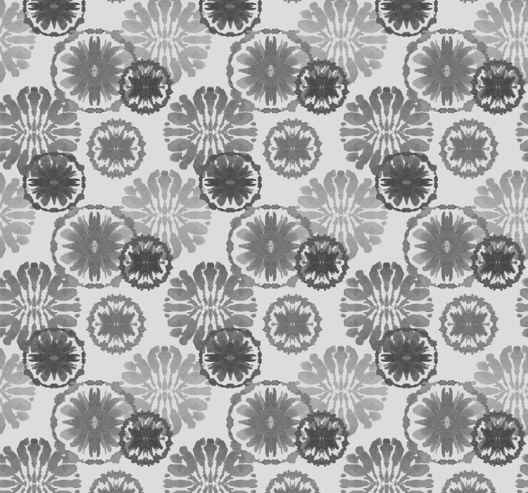 Cortina roller moderno ilusión gris pintada - TenVinilo