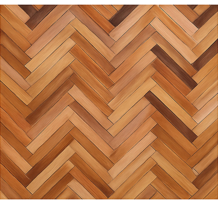 Cortina roller textura parquet de roble clásico en espiga - TenVinilo