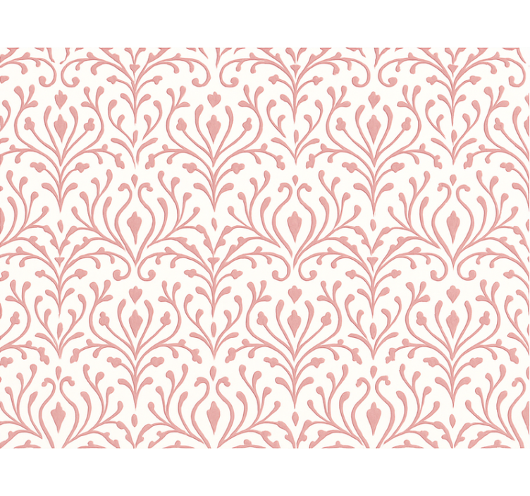 Cortina roller rosa patrón rosa elegante y minimalista - TenVinilo