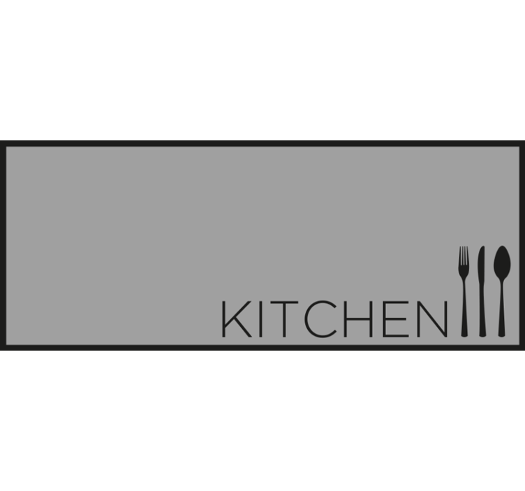 Cortina roller gris para cocina moderna - TenVinilo