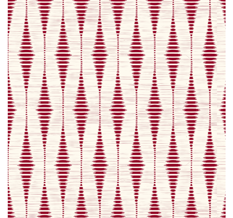 Cortina roller moderno ikat rojo rabaul - TenVinilo