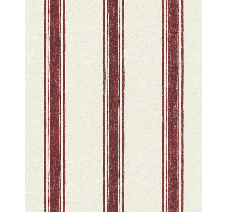 Cortina roller moderno líneas verticales rojas - TenVinilo