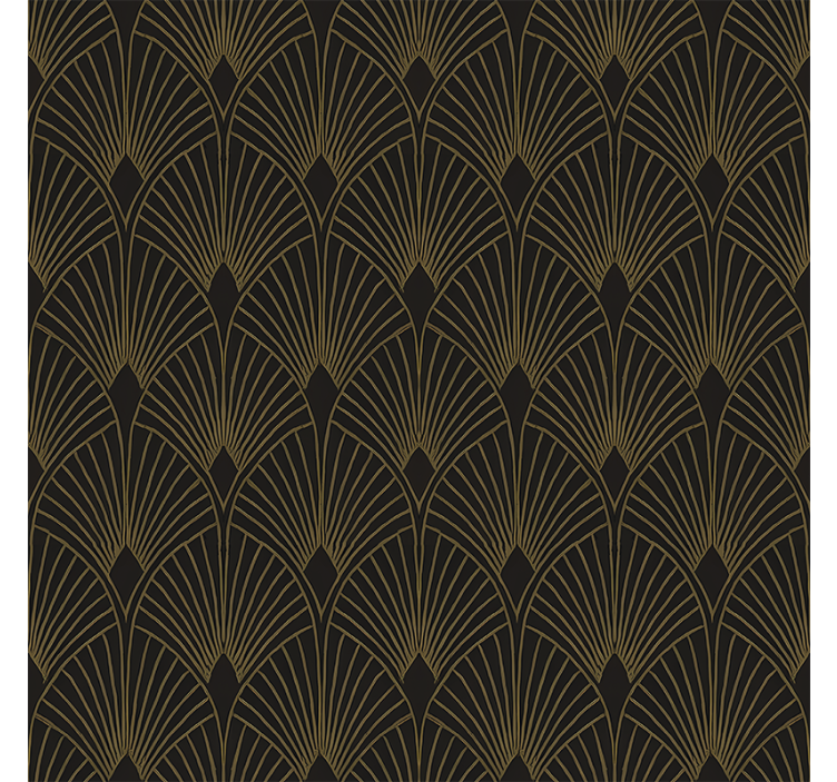 Cortina roller moderno ventilador deco dorado - TenVinilo