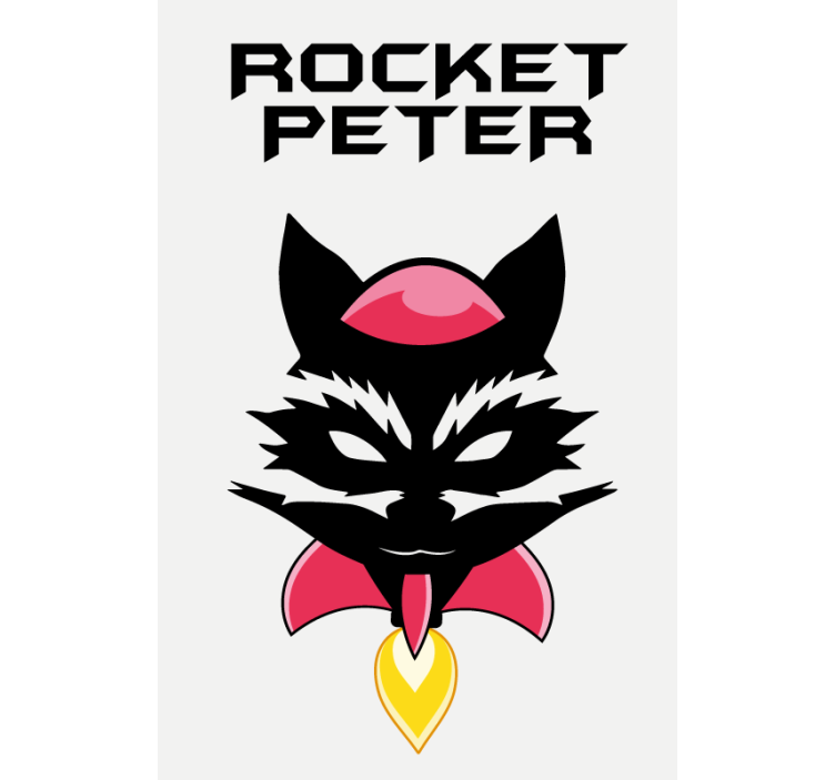 Cortina roller personalizable rostro de personaje juguetón - TenVinilo