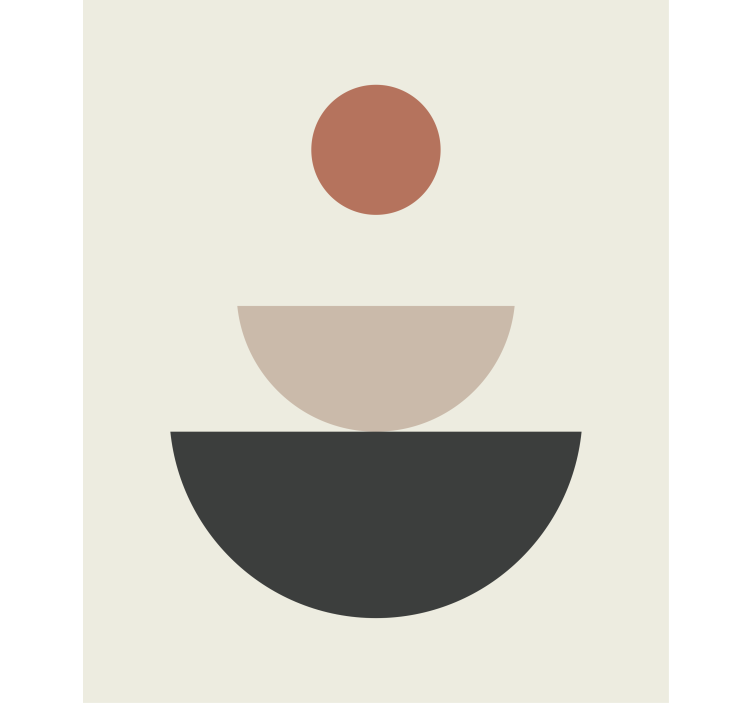 Estor dibujos Fuente arte geométrico abstracto - TenVinilo