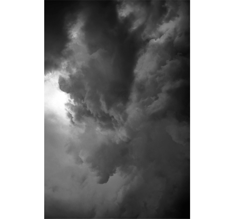Estor nubes Cielo oscuro con tormenta - TenVinilo