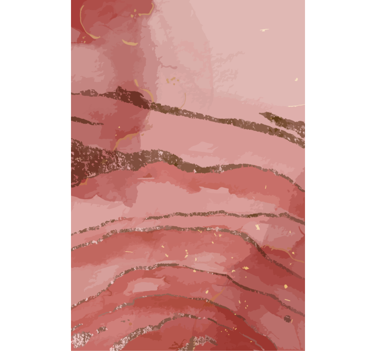 Cortina roller dibujos ondas doradas y brillantes - TenVinilo