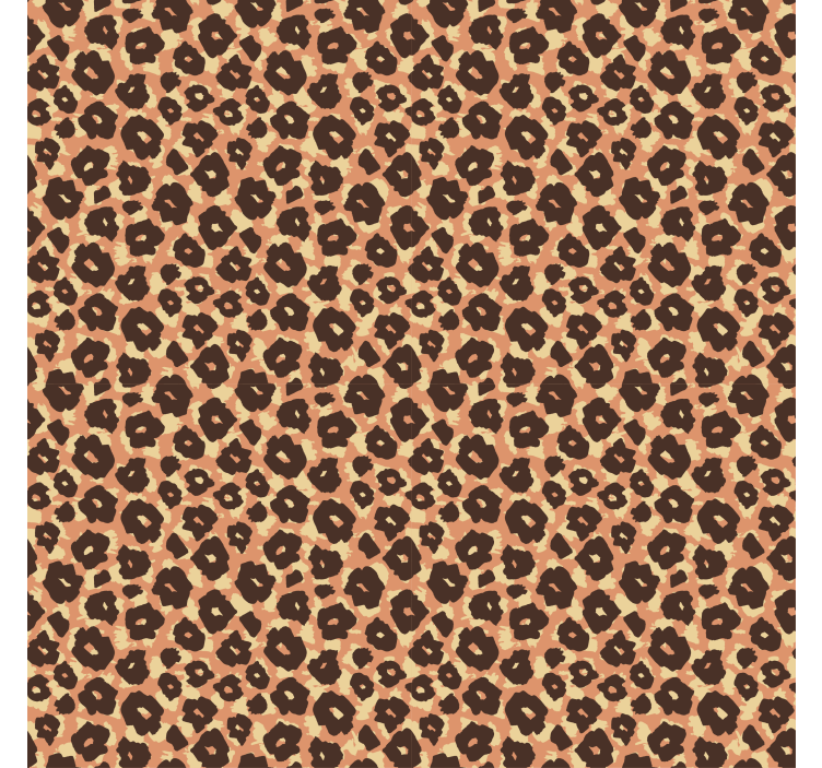 Cortina roller animales estampado de piel de leopardo - TenVinilo