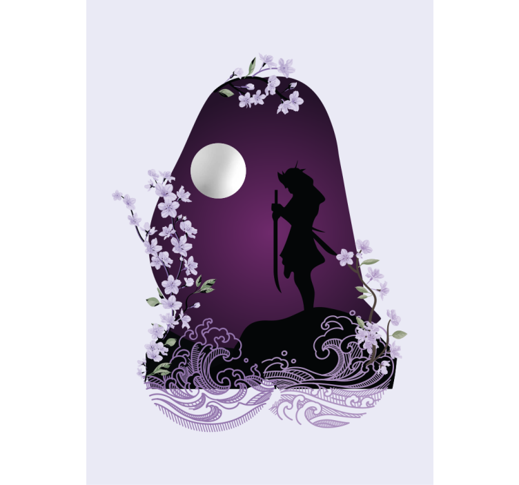 Estor original Personaje de anime violeta - TenVinilo